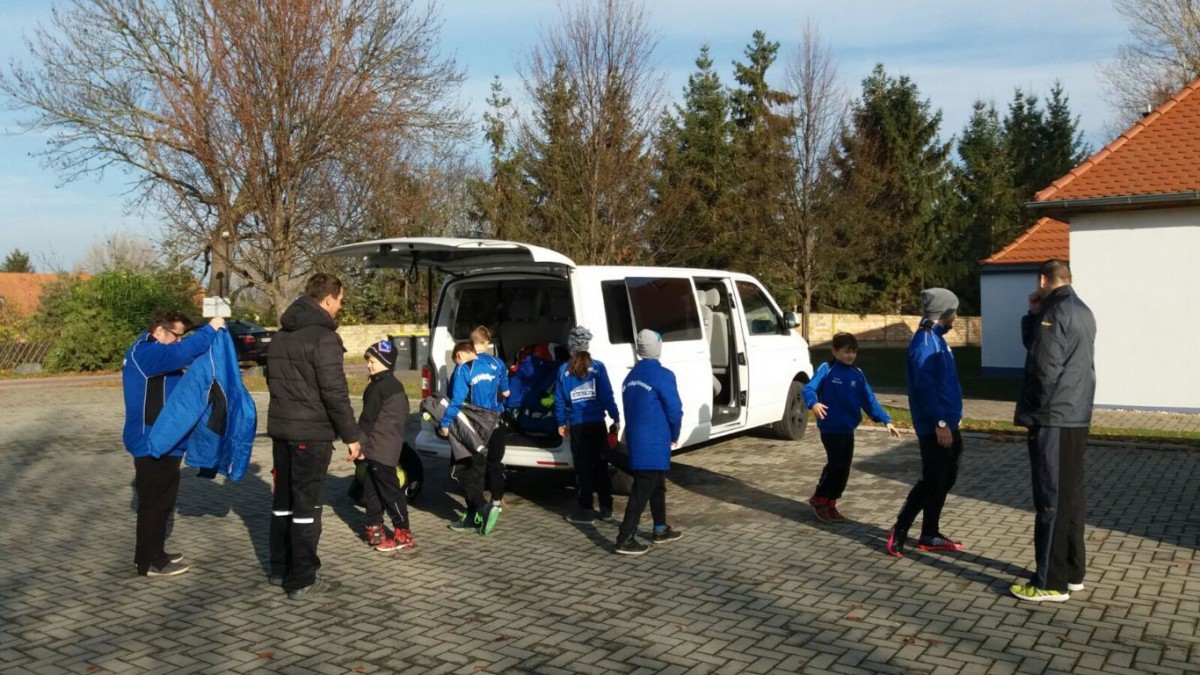 Trainingslager der E-Junioren in Gera: Fußball Non-Stop
