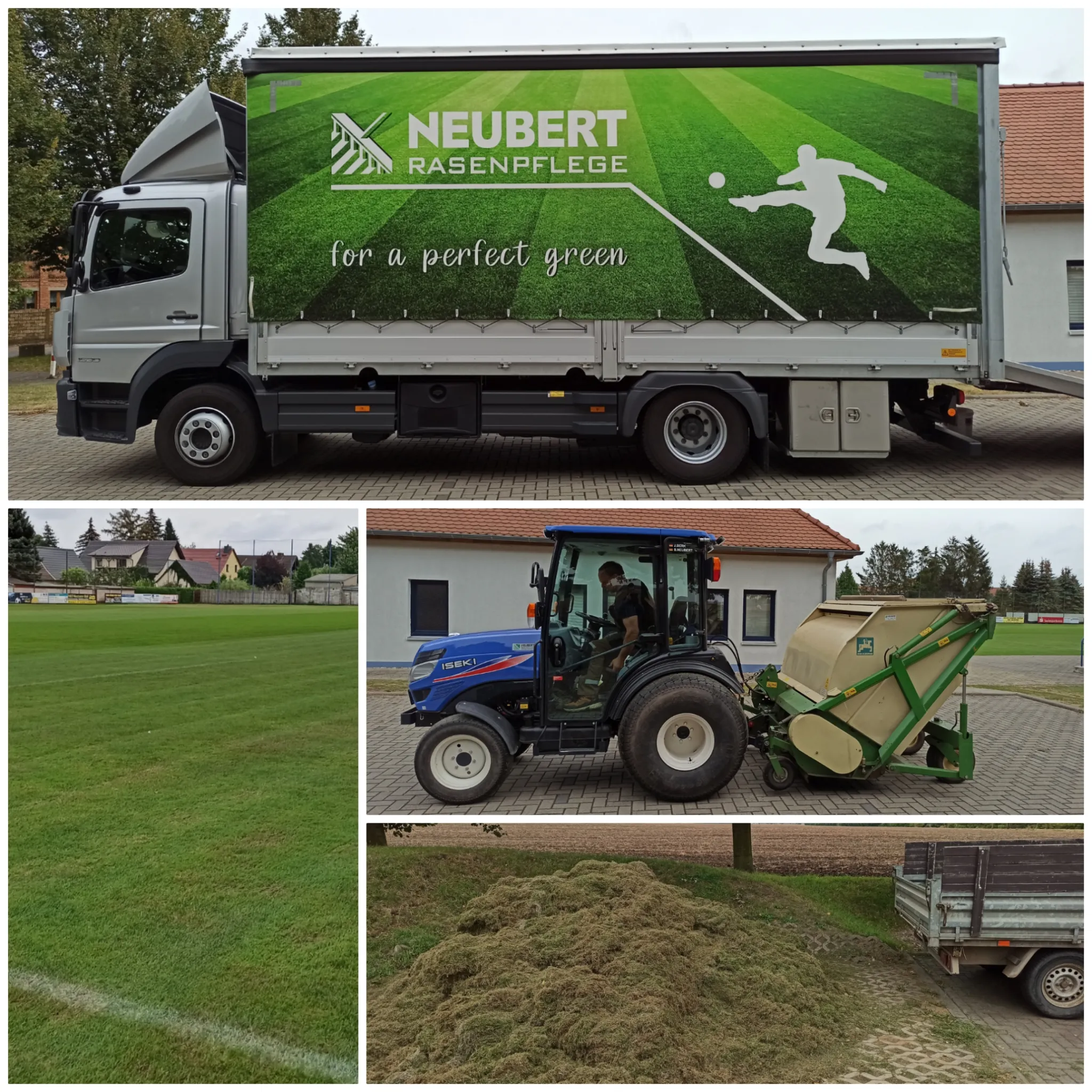 Wellnesseinheit für den Fußballplatz